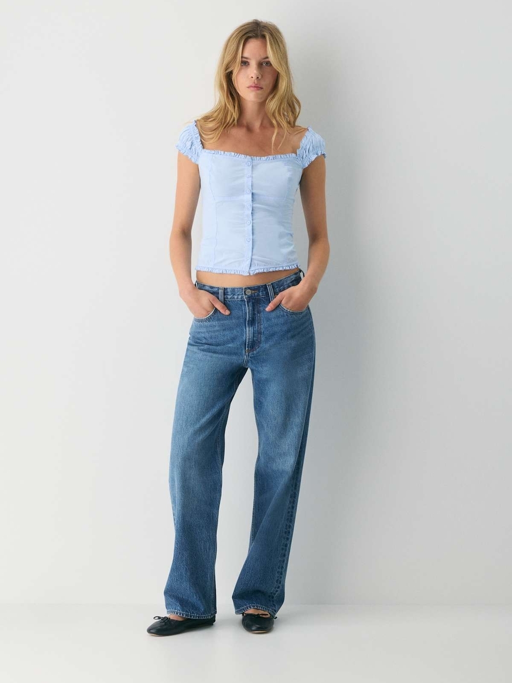 NWOT! Sunday Best 'Daydream Poplin Top'